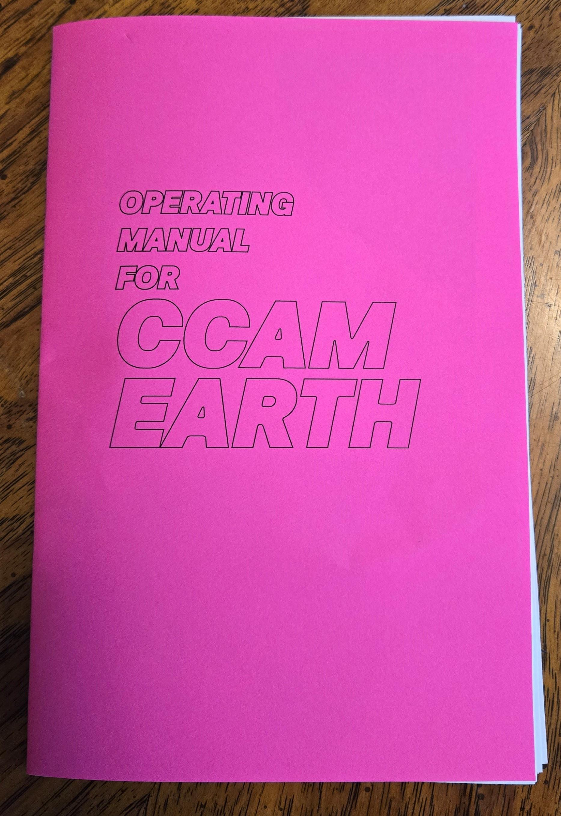 CCAM EARTH ZINE