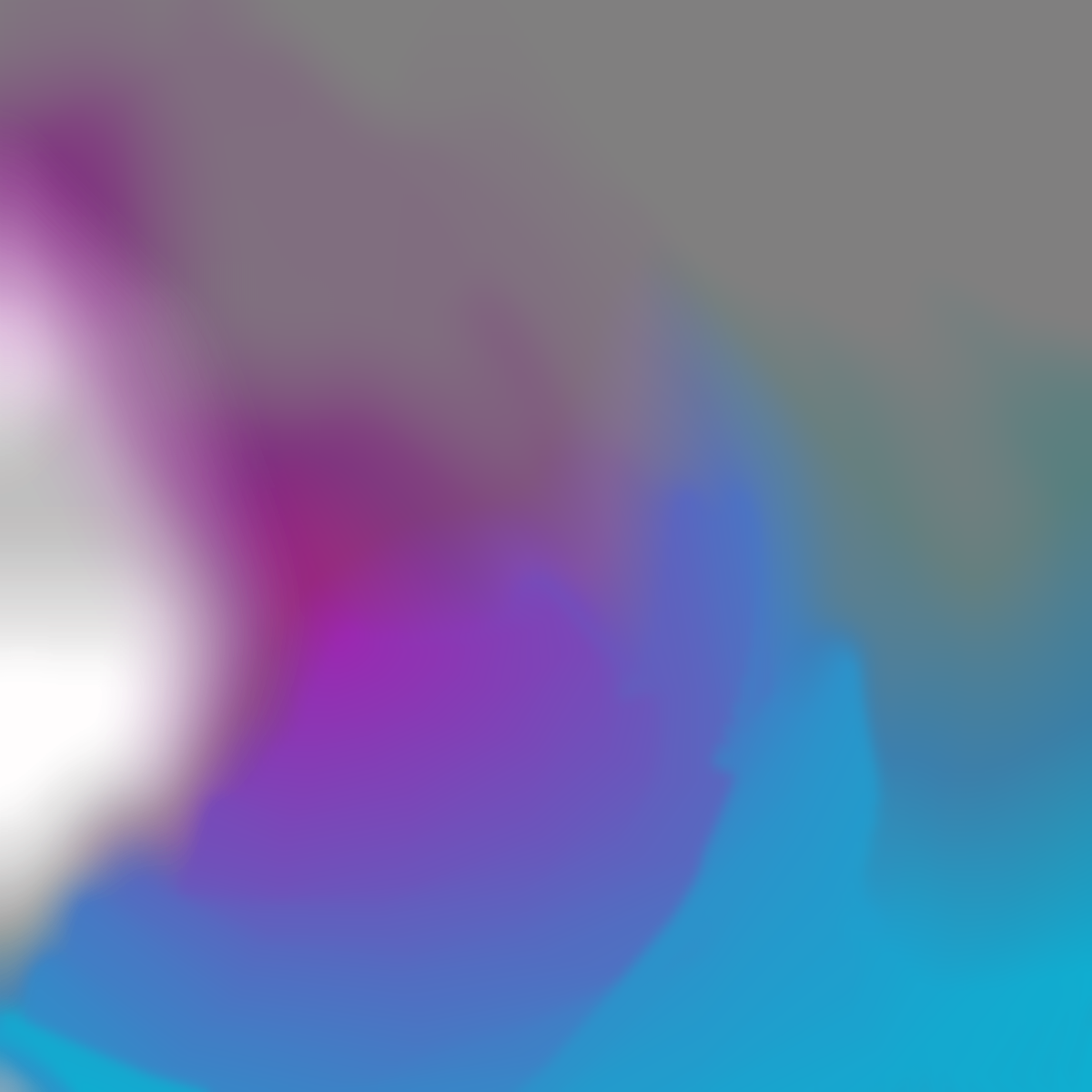 image created in p5. blurry multicolored purple, blue gradient blob sweeping across canvas